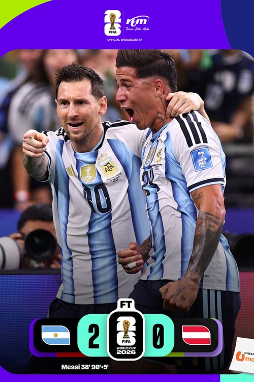 Argentina 2 - 0 Austria | Match Highlights FIFA World Cup2026