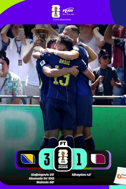 Bosnia and Herzegovina 3 - 1 Qatar | Match Highlights FIFA World Cup 2026