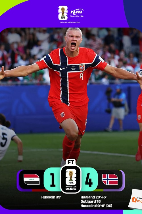 Iraq 1 - 4 Norway | Match Highlights FIFA World Cup 2026