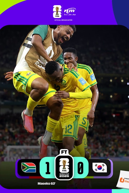 South Africa 1 - 0 South Korea | Match Highlights FIFA World Cup 2026