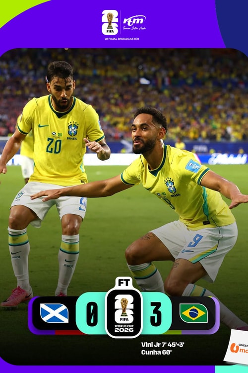 Scotland 0 - 3 Brazil | Match Highlights FIFA World Cup 2026