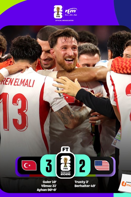 Türkiye 3 - 2 USA | Match Highlights FIFA World Cup 2026